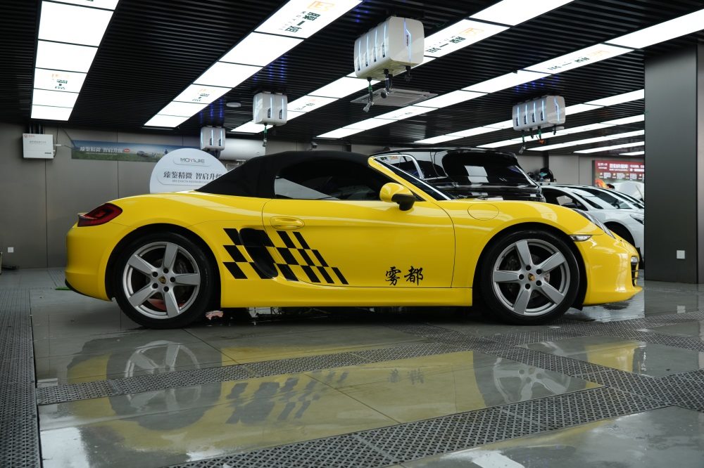 保时捷718个性彩绘