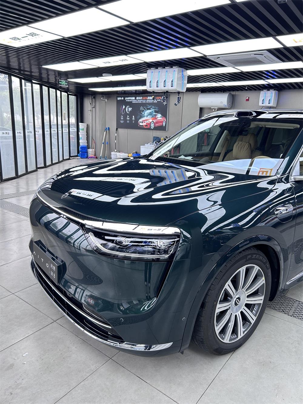 问界M8隐形车衣，汽车漆面保护膜黑科技！