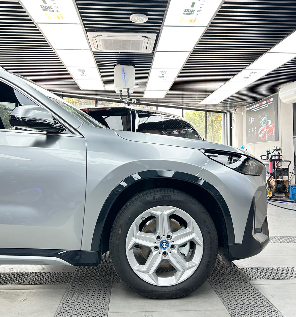 宝马X1改色GT银，宝马X1改色膜打造防护与颜值双升级